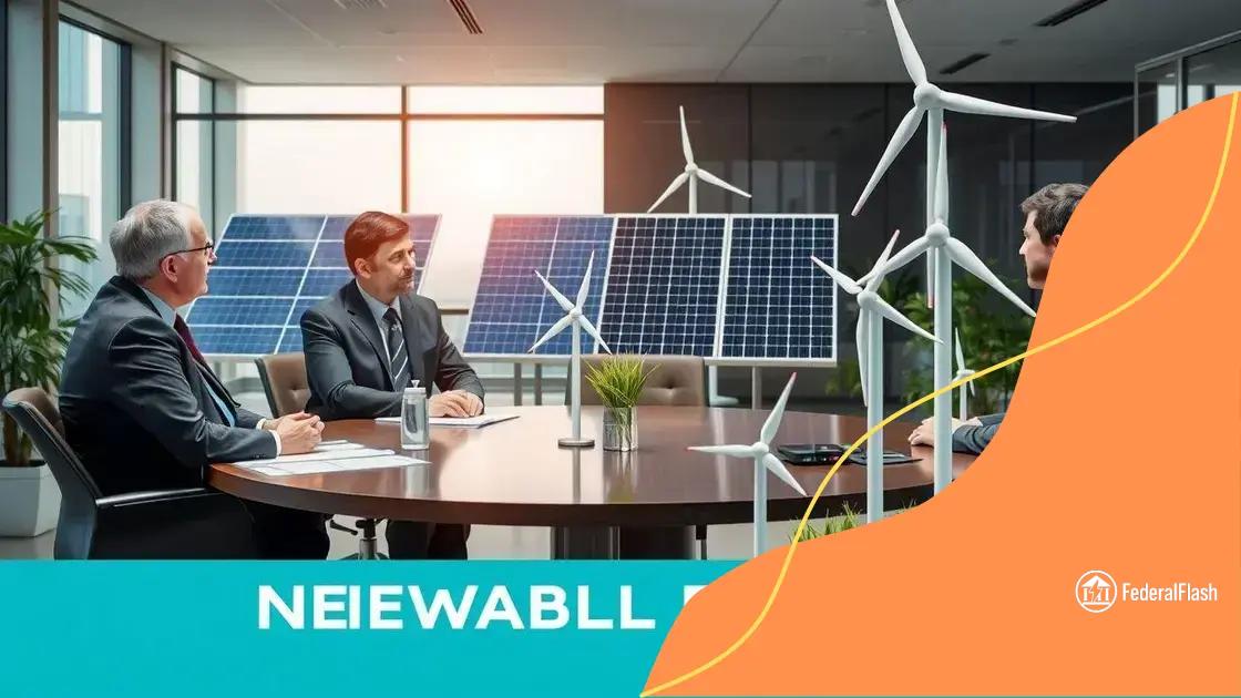 Government policies supporting clean energy