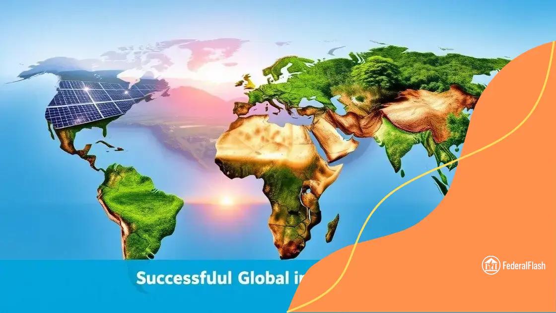 Global examples of successful climate initiatives