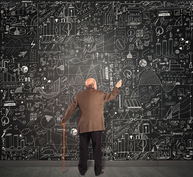 A whiteboard covered with mathematical equations, formulas, and diagrams related to algebra and geometry. Markers are scattered around, indicating active problem-solving and brainstorming.